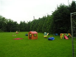 Childcare outdoor play area